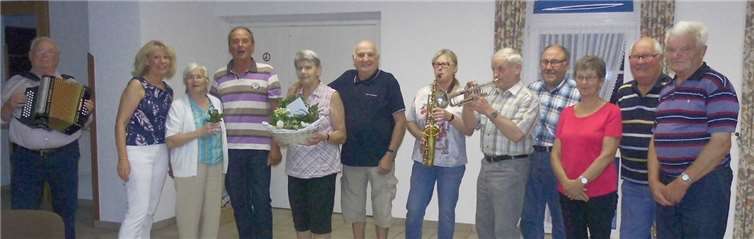 Es war ein sehr gelungener Abend, an dem viel gesungen und gelacht wurde.privat