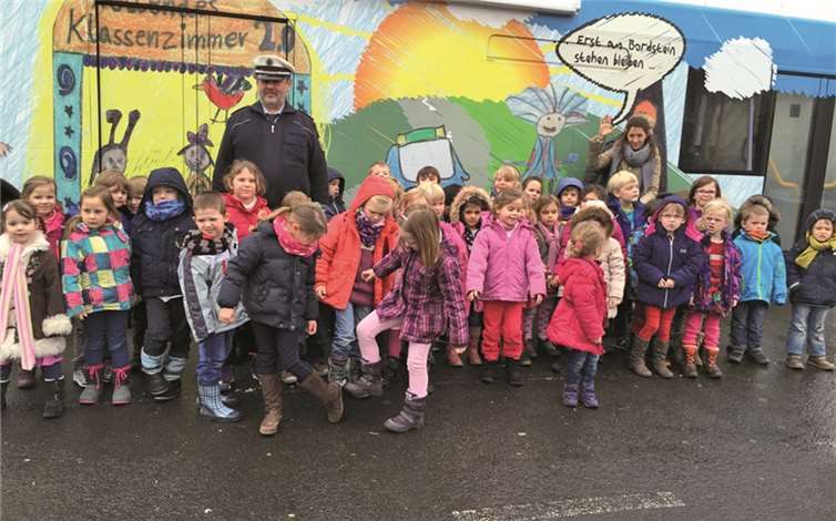 Es war ein toller und spannender Tag mit der Polizeipuppenbühne in de Kita Arche Noah. privat