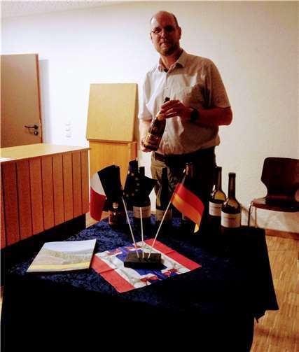 Es war eine Weinprobe der besonderen Art. Foto: privat