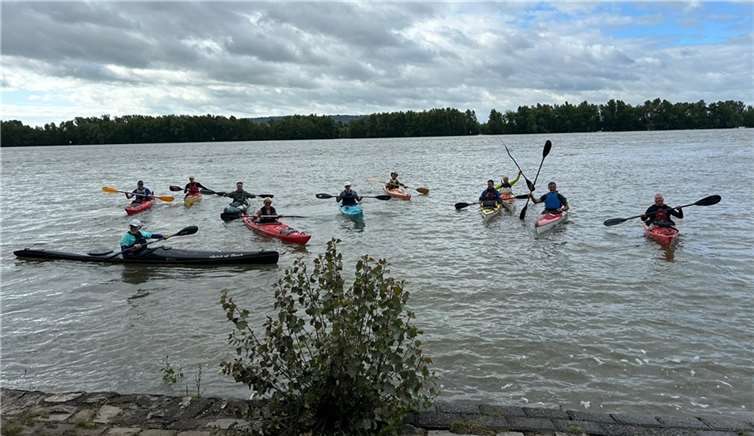 Es waren 111 Rheinkilometer zu bewältigen.  Foto: privat