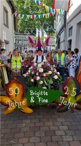 Es werden dringend Wagenengel gesucht.  Foto: Brauchtumsverein „Freunde des Erpeler Weinfestes“ e.V.