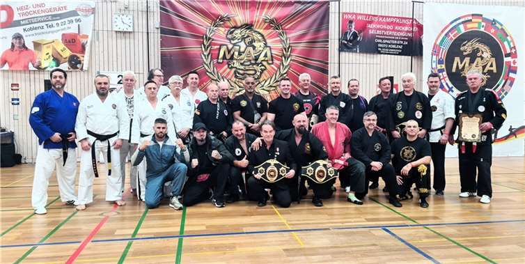 Es wurde Taekwondo, Karate oder Kung Fu und vieles mehr gezeigt.  Foto: WKA