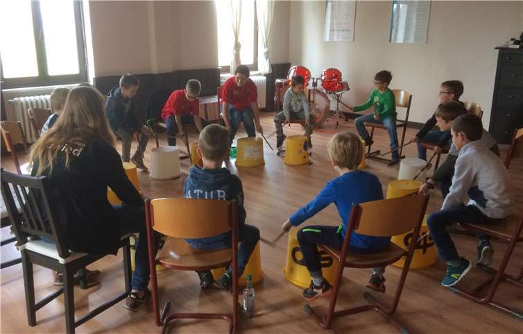 Es wurde ganz schön laut im Bürgerhaus Block.Foto: privat