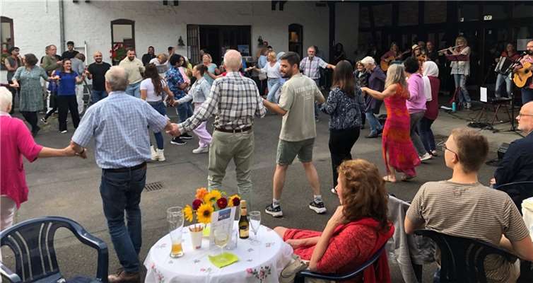 Es wurde getanzt und gelacht.