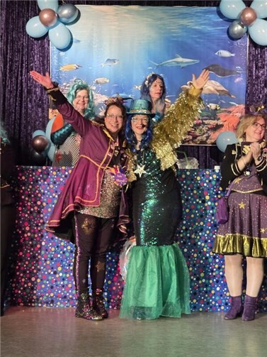 Es wurde kräftig gefeiert.