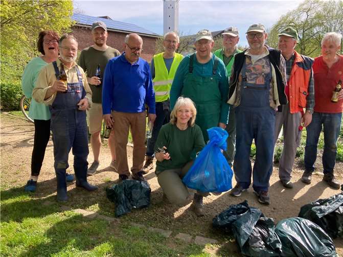 Es wurde viel Müll gesammelt. Foto: privat