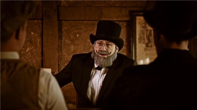 Es wurde viel Wert auf historische Kostüme und authentische Erscheinung gelegt. 