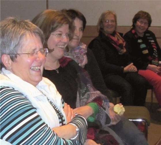 Es wurde viel gelacht.