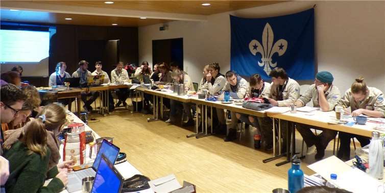 Es wurden viele Arbeitskreise, wie z.B. ‚Schulung‘, ‚Russland 20/21‘ oder ‚Nachhaltigkeit‘, gebildet und Bundesbeauftragte gewählt.