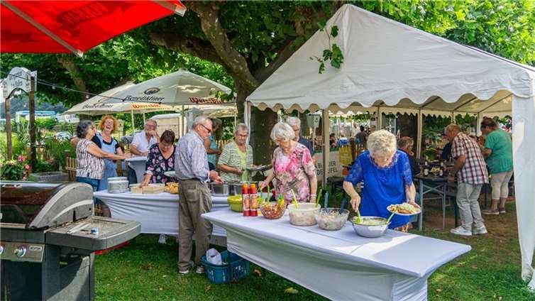 Es wurden viele leckere Speisen angeboten.  Foto: privat