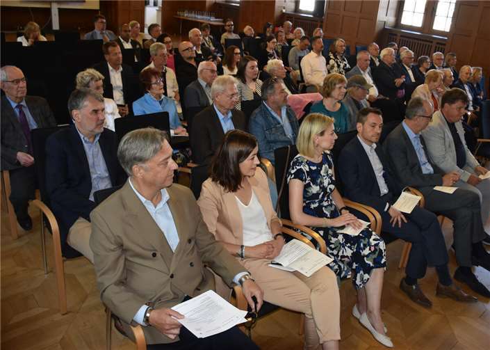 Etwa 60 geladene Gäste nahmen am Festakt zur Übergabe des Altstadtpreises teil.