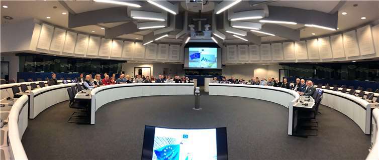 Europa-Union Koblenz und europe direct Koblenz informierten über die Europapolitik im Herzen der EU, in Brüssel.privat