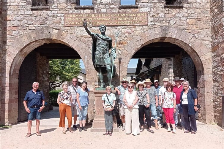 Europa Union Mayen-Koblenz auf römischen Spuren in Saalburg