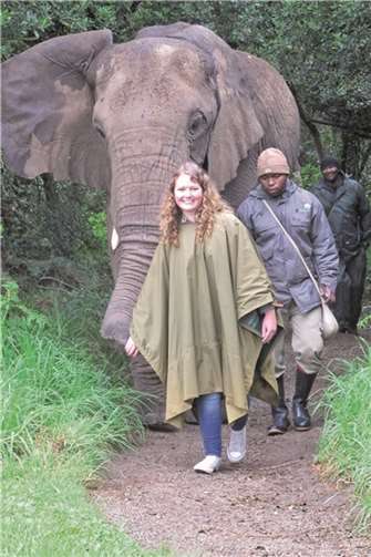 Eva Schmitt war von Land, Menschen und Tierwelt in Südafrika begeistert.