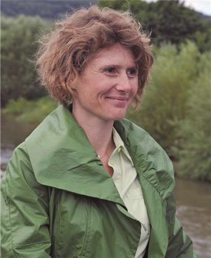 Eveline Lemke steht in Sinzig Rede und Antwort.privat