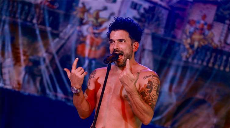 Ex-Boygroup Sänger Marc Terenzi wusste wieer sein weibliches Publikum in Stimmung brachte.