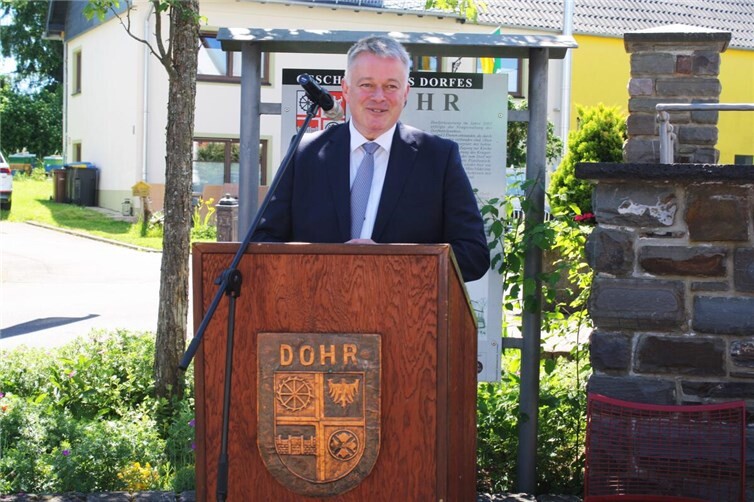 Exakt eine Woche nach seiner Amtseinführung übernahm der neue rheinland-pfälzische Ministerpräsident Gordon Schnieder die Schirmherrschaft über das Dohrer Pfingstfest.