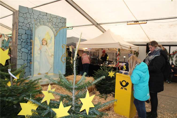 Exklusiver Service: Am Briefkasten des Christkindeskonnten Weihnachtswünsche eingeworfen werden.