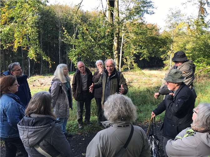 Exkursion am Asberg. Fotos: Naturpark Rhein-Westerwald e.V.