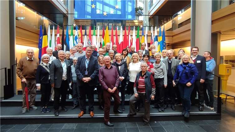 Exkursion zur Politischen Bildung aus dem Landkreis Ahrweiler nach Straßburg.  Foto: privat