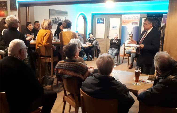 Expertenvortrag in lockerer Atmosphäre.Fotos: privat