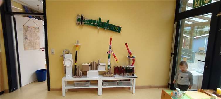 Exponate zum Klorollenprojekt.Foto: privat