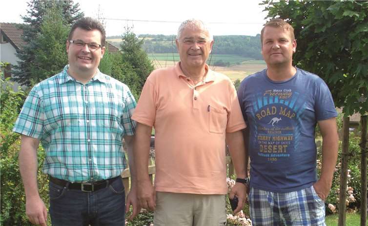 FWG-Vertreter im Rat/in der Verwaltung, sind (v.l.) Bernd Sauer, Hermann-Josef Baecker, Frank Weber.  Privat