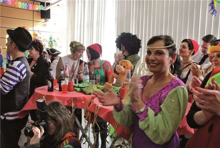 Fabelhafte Stimmung bei der Sitzung der Meckenheimer Stadtverwaltung. STEIN