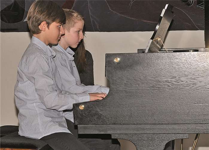 Fabian Choholka und Fabian Thielecke, die Jüngsten im Bunde.