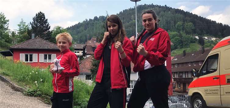 Fabian Franke, Valeria Philipp, Aleksandra Boldareva (v. l. n. r.).privat