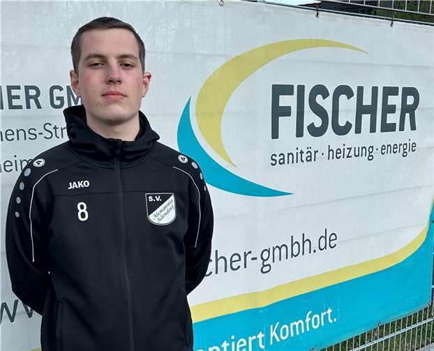 Fabian Kuhnle brachte Adendorf mit zwei Treffern auf die Siegerstraße.  Foto: privat
