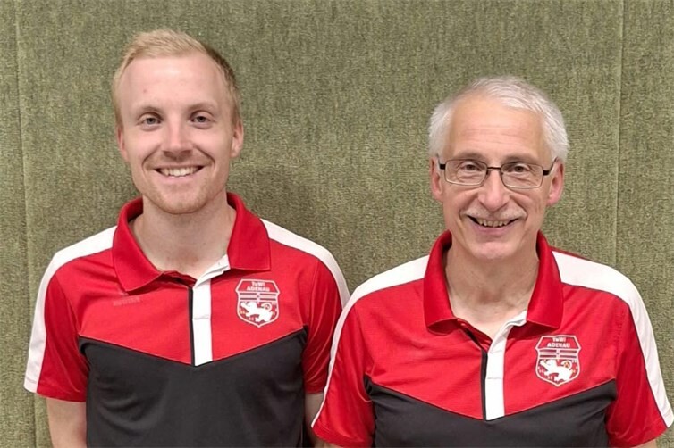 Fabian und Josef Berens erneut Tischtennis-Kreismeister im Herren-A-Doppel!