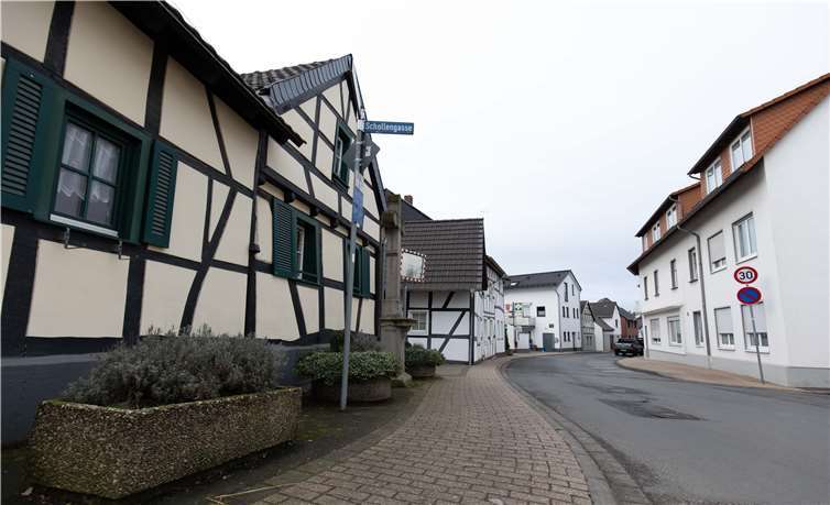 Fachwerk und Massivbauten prägen das Ortsbild.Foto: CEW