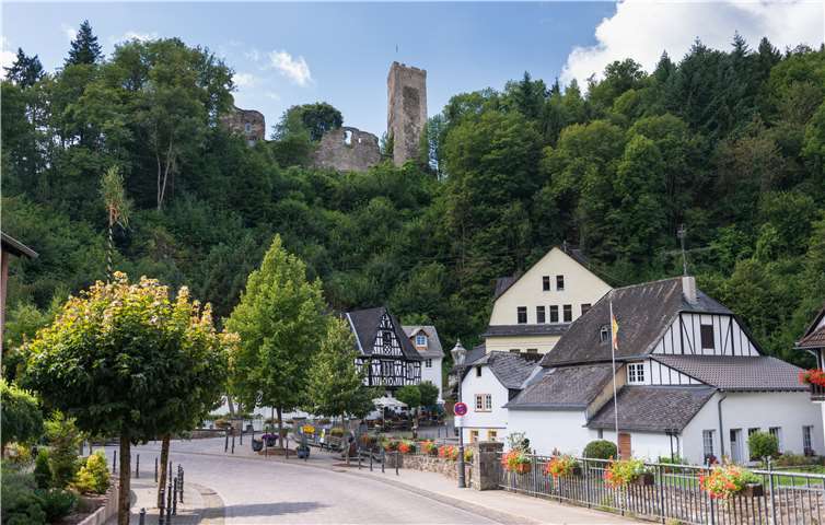 Fachwerkhäuser in Grenzau. Foto: privat