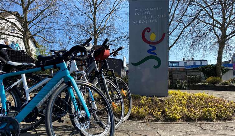 Fahrräder in der Kreisstadt.Foto: privat