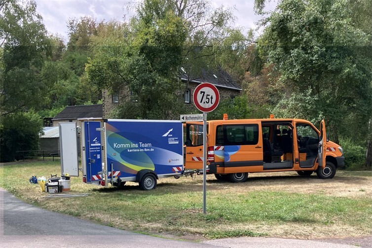 Fahrzeug vom LBM.