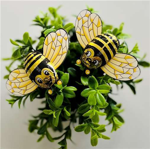 Faire Schoko-Bienen gibt es auch beim Be(e)ats Festival.  Foto: Julia Velten/Stadt Mayen