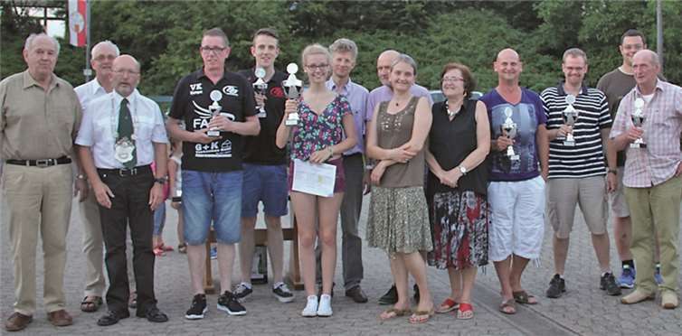 Familie Loch wurde Stadtmeister beim Schützenfest. privat