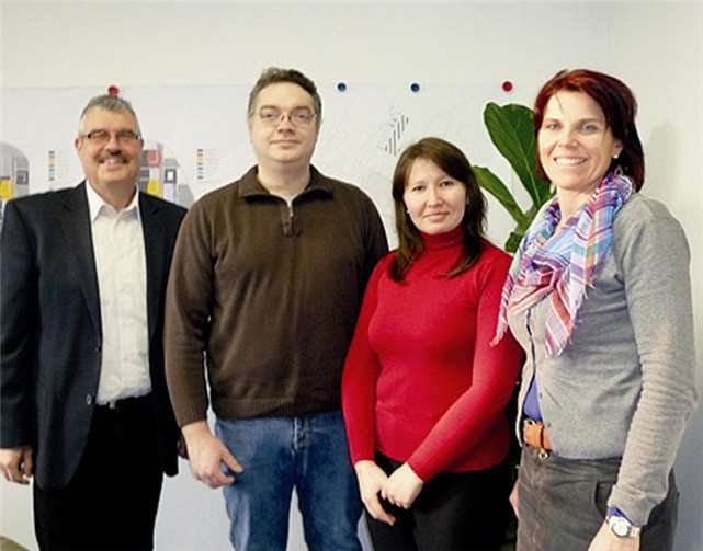 Familie Reimer mit Stadtbürgermeister Hans Peter Ammel. Stadt Mendig