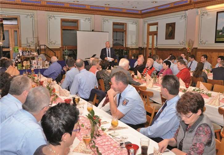 Familienabend im Kreise der Feuerwehrfamilie. privat