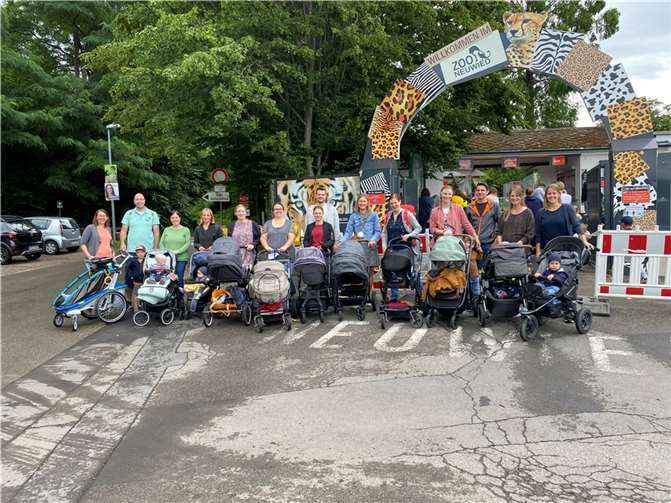 Familienausflug der Kath. Familienbildungsstätte Koblenz e.V./Mehrgenerationenhaus/Haus der Familie beim Besuch des Zoo Neuwied. Foto: privat