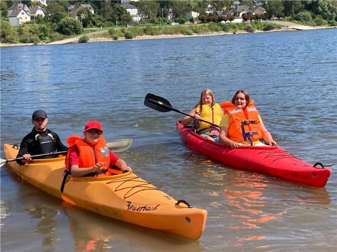 Familienfahrt an die Semoise.  Fotos: privat