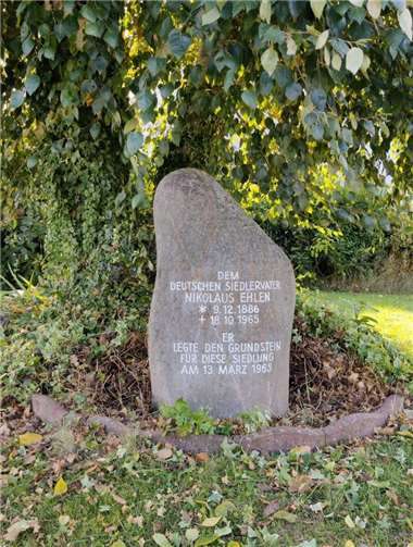 Familienvater und Siedlungsvater Nikolaus Ehlen.