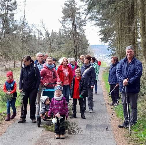 Familienwanderung durch die Arfter Wälder.  Foto: privat
