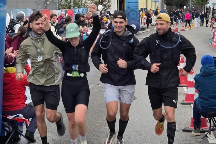 „Familihenbande Ultra“ beim beim Urmensch Trail in Steinheim an der Murr.