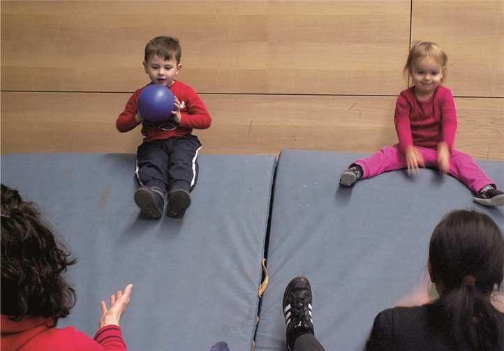 Fangspiele und Koordinationsübungen für die Jüngsten.privat