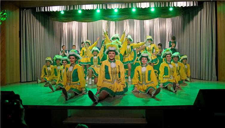 Fantastischer Auftritt der Großen Garde.