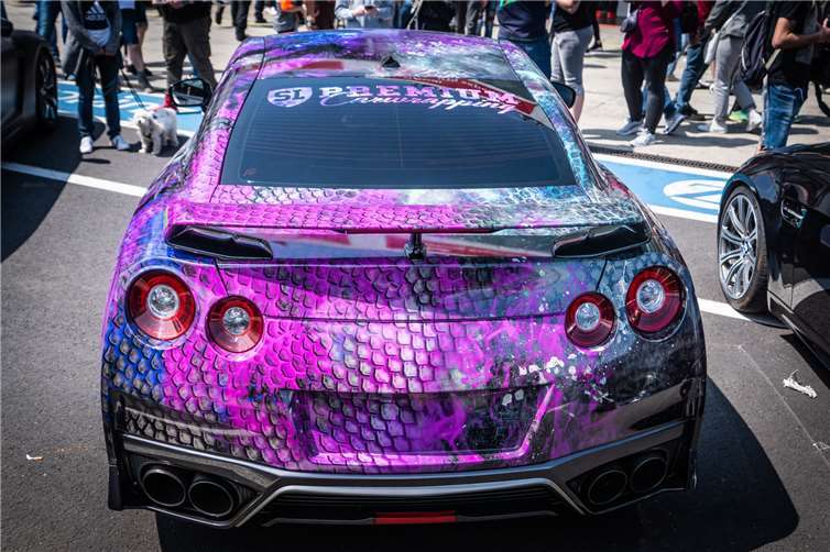 Farben, Flip-Flop-Lackierungen, Folien – den Tunern stehen alle Möglichkeiten zur Verfügung. Und das zeigten sie auch.www.axellivepictures.de