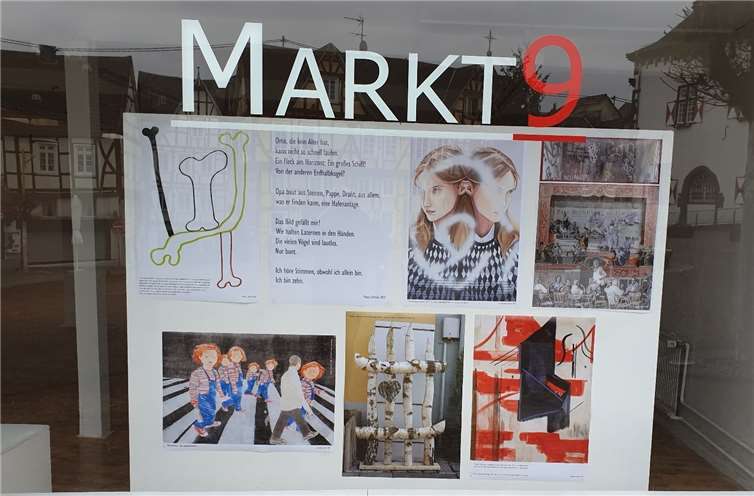 Farbenfrohe Schaufenster sind zu sehen. Foto: privat