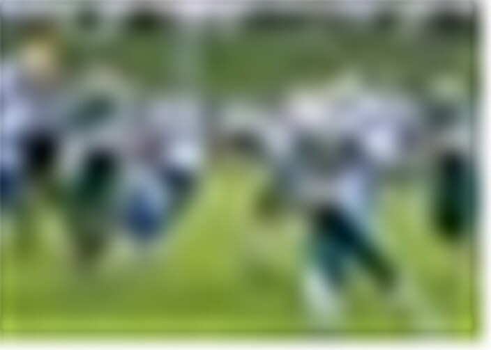 Farmers-Running-Back Zain Gower (am Ball) erzielte zwei Touchdowns gegen die Pforzheim Wilddogs. Fighting Farmers Montabaur